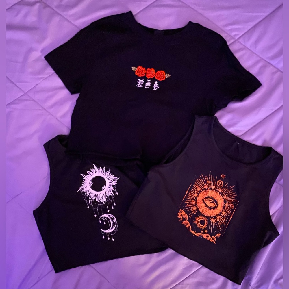 SHEIN crop top bundle